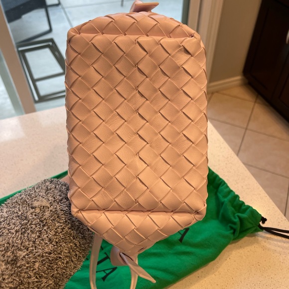 RARE soft pink Authentic NEW Bottega Venenta Bag - Picture 4 of 8